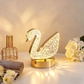 🎅 Karácsonyi akció✨ Újratölthető luxus kristály LED éjszakai lámpa