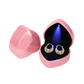 ✨ Ragyogj eleganciával – Aranyozott félhold alakú fülbevalók zománcvirágokkal💐