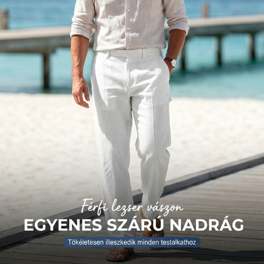 🔥Egyenes szabású👖mindennapi viseletre alkalmas férfi nadrág