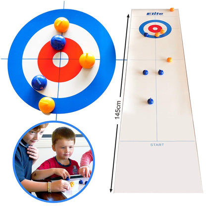 🔥 Új asztali családi curling játék