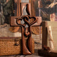 Összefonódó szívek fa kereszt♥ - Családi áldások 🕊️