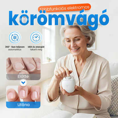 🎁1+1 ingyenes🔥Univerzális automata körömreszelő felnőtteknek és gyerekeknek