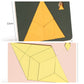 🧩Fa tangram táblás puzzle játék Montessori alakzat puzzle válogató játék Színes tangram oktatási mintás játék gyerekeknek🔺🔷