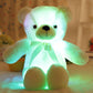 🧸Teddy mackó, színes LED-es világítás, puha játékok