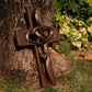 Összefonódó szívek fa kereszt♥ - Családi áldások 🕊️