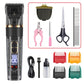 🐶✂️ -50%! 🏡 Csendes kisállatnyíró – Titán-Kerámia + ABS – Újratölthető és 1200 mAh – Macskák és kutyák számára