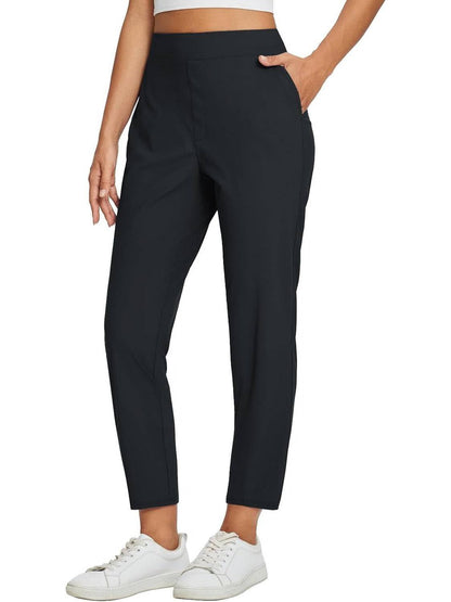 🔥👖Női magas derekú, rugalmas nadrág cipzáras zsebekkel