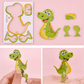 🎁Oktatási 3D rajzfilm puzzle