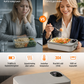 🍱 🔋 Elektromos uzsonnásdoboz USB töltéssel – Önmelegítő és könnyű – Tökéletes munkába, iskolába és utazáshoz ⚡