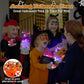 🎁LED-es fényű halloweeni fénygyűrű😍 - 50 darabos szett