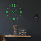 🕒Modern 3D Digital Wall Clock – Silent Acrylic Luminous Wall Decor, Night Glow Easy-Read Time Display, Stylish Home Decoration & Gift