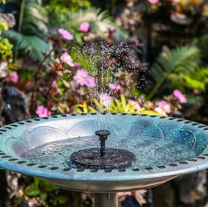 ☀️ Napenergia Szökőkút Madárfürdő Szivattyú –Kivitel Tóhoz, Kerthez🦜💧