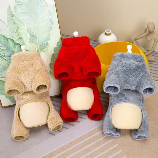 🐶🔥Téli kabát kutyának, hátul cipzárral🔥