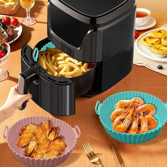 🔥 Vásároljon 3 és kapjon 2 ingyen 🔥Air Fryer szilikon sütőtálca🥘