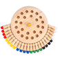 ♟️Montesszori Emlékezetfejlesztő Sakk - Agyfejlesztés 3 Éves Kortól, Fa Játék