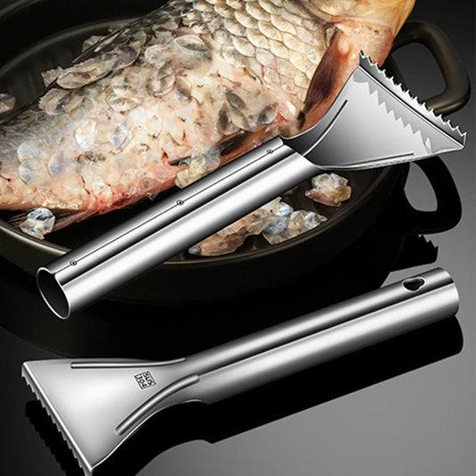 【🔥Vásárlás 1 kap 1 ingyen】🐟Rozsdamentes acél halpikkely eltávolító