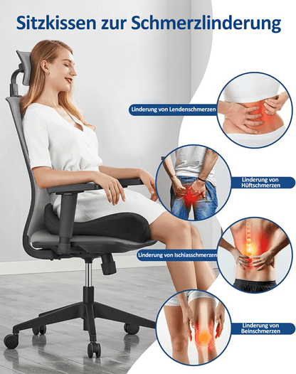 🔥Ergonomikus főülés memóriahabbal