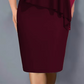 ✨Strasszos V-nyakú Cape ruha sifon borítással