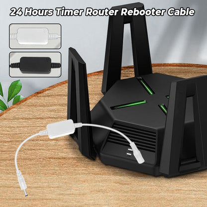 ⏰ 24 órás időzítő router újraindító kábel📡