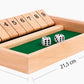 🔥SZÓRAKOSZTÓ CSALÁDI JÁTÉKOK – Shut The Box társasjáték🎲