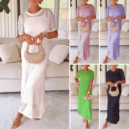 【S-3XL】❄️Női üreges ruha kétrészes készlet