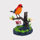 Hang-aktivált csiripelő madár interaktív játék