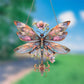 Rózsaszín lógó szitakötő Sun Catcher