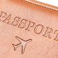 🧳2025-ben a turizmusnak elengedhetetlen✈️Többfunkciós RFID útlevél tárca
