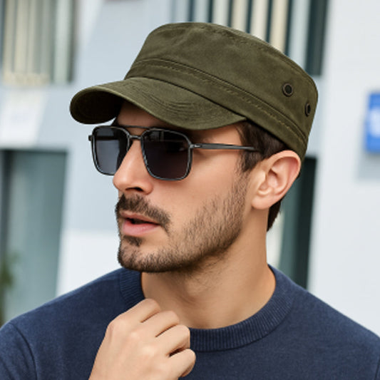 🧢 Férfi & női retro baseball sapka | Lapos tetejű, magas profil, strapabíró🔥