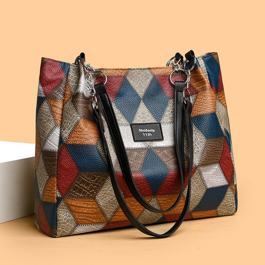 【🎊Új termékek népszerűsége】🌈Női patchwork táska