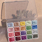 Gyöngyházfényű szilárd vízfesték maszatos festék pigment