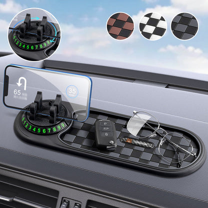 🚗Csúszásgátló alátét az autó műszerfalára, telefon tartóval📱