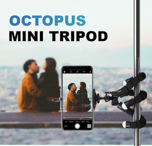 🔥📸Rugalmas Mini Octopus állvány