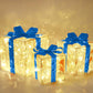 Ragyogó karácsonyi ajándékdoboz-díszek
