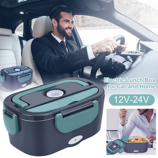 🥘 2 az 1-ben elektromos melegítő ételhordó – Nagy kapacitás, gyors és egyenletes melegítés