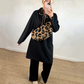 【S-4XL】Női oversize hosszú kapucnis ruha zsebekkel
