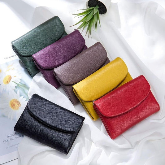 🔥⏰Unisex Pebble valódi bőr RFID pénztárca🔥