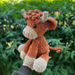 🎄🔥Horgolt skót tehén amigurumi minta🐮 – DIY készlet és kész plüss