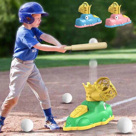 【🎁Ajándék gyerekeknek】⚾Gyerek baseball gép önálló játékhoz