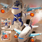 ✈️2 az 1-ben elektromos átalakító repülőgép robotjátékok