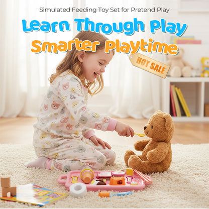 Szimulált etető játék szett szerepjátékhoz