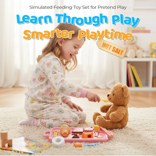 Szimulált etető játék szett szerepjátékhoz