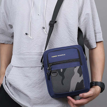 Férfi alkalmi többzsebű válltáska