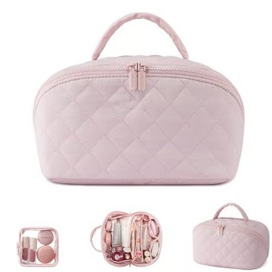 💄 Nagy kapacitású kézi kozmetikai táska – a szervezés szerelmeseinek végső menedéke