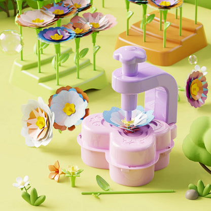 Oktatási DIY virágprés művészeti készlet gyerekeknek