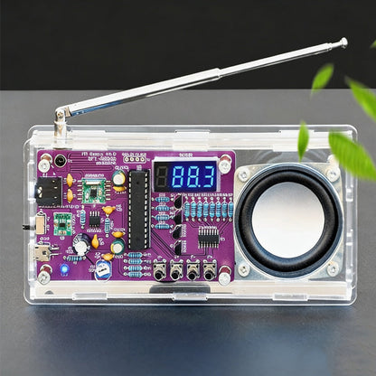 🔥Forró akciók🔥DIY digitális FM rádió forrasztókészlet