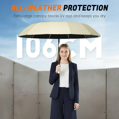 Tartós automatikus esernyő napra és esőre