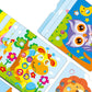 Oktatási gomba peg puzzle készlet kisgyerekeknek