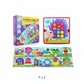 Oktatási gomba peg puzzle készlet kisgyerekeknek