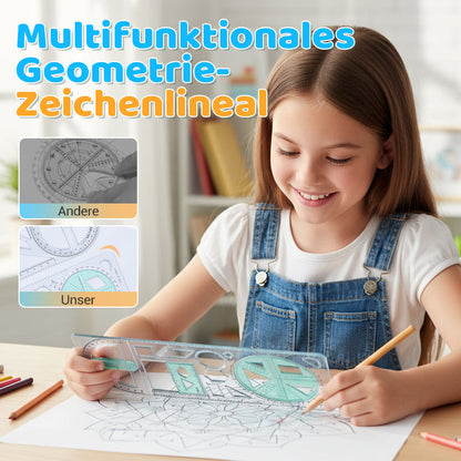 Többfunkciós geometriai vonalzó